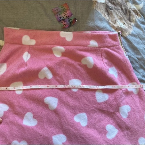 Isolated Heroes Punk Fleece Skirt - Size 14 - Picture 6 of 7